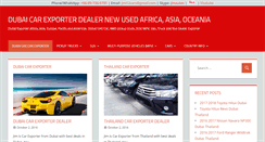 Desktop Screenshot of dubai-car-dealer.com