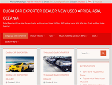 Tablet Screenshot of dubai-car-dealer.com